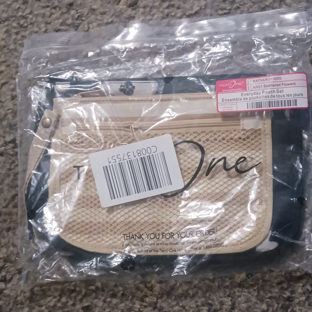 Thirty-One Every Day Pouch Set